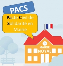 PACS en mairie de Noyal depuis le mois de novembre