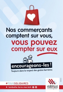 Nos commerçants comptent sur vous, vous pouvez compter sur eux !