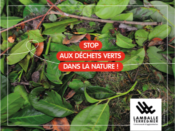 Stop aux déchets verts dans la nature